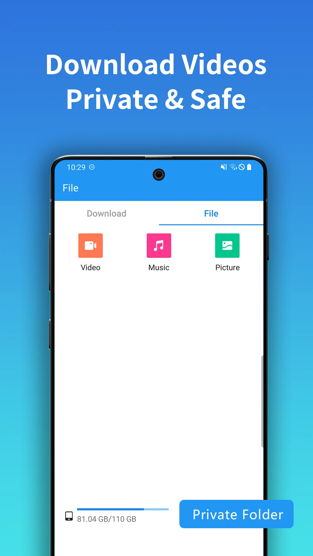 Pure Video Downloader - Player screenshot